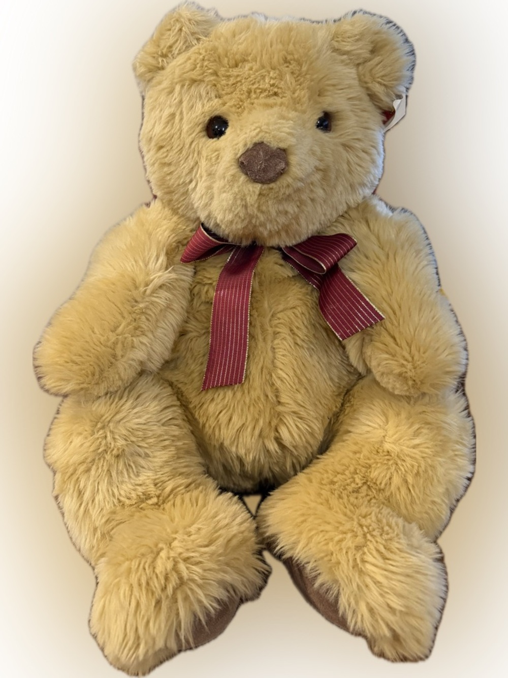 Dakin Roxie Bear Plush Stuffed Bear 24 Inch Beige 30-6020 Vintage 1991 Orig Tags